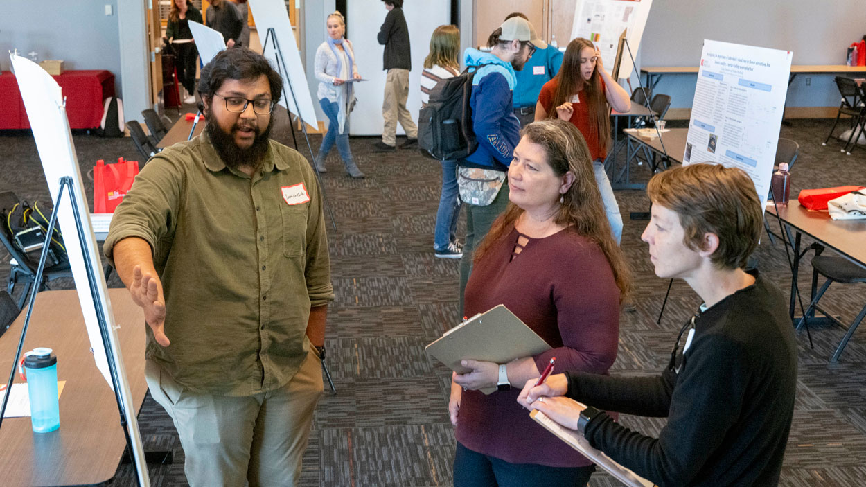 Annual Graduate Research Fair helps students showcase their work